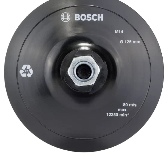 125 Mm M14 Kağıt Zımparalar Için Taban