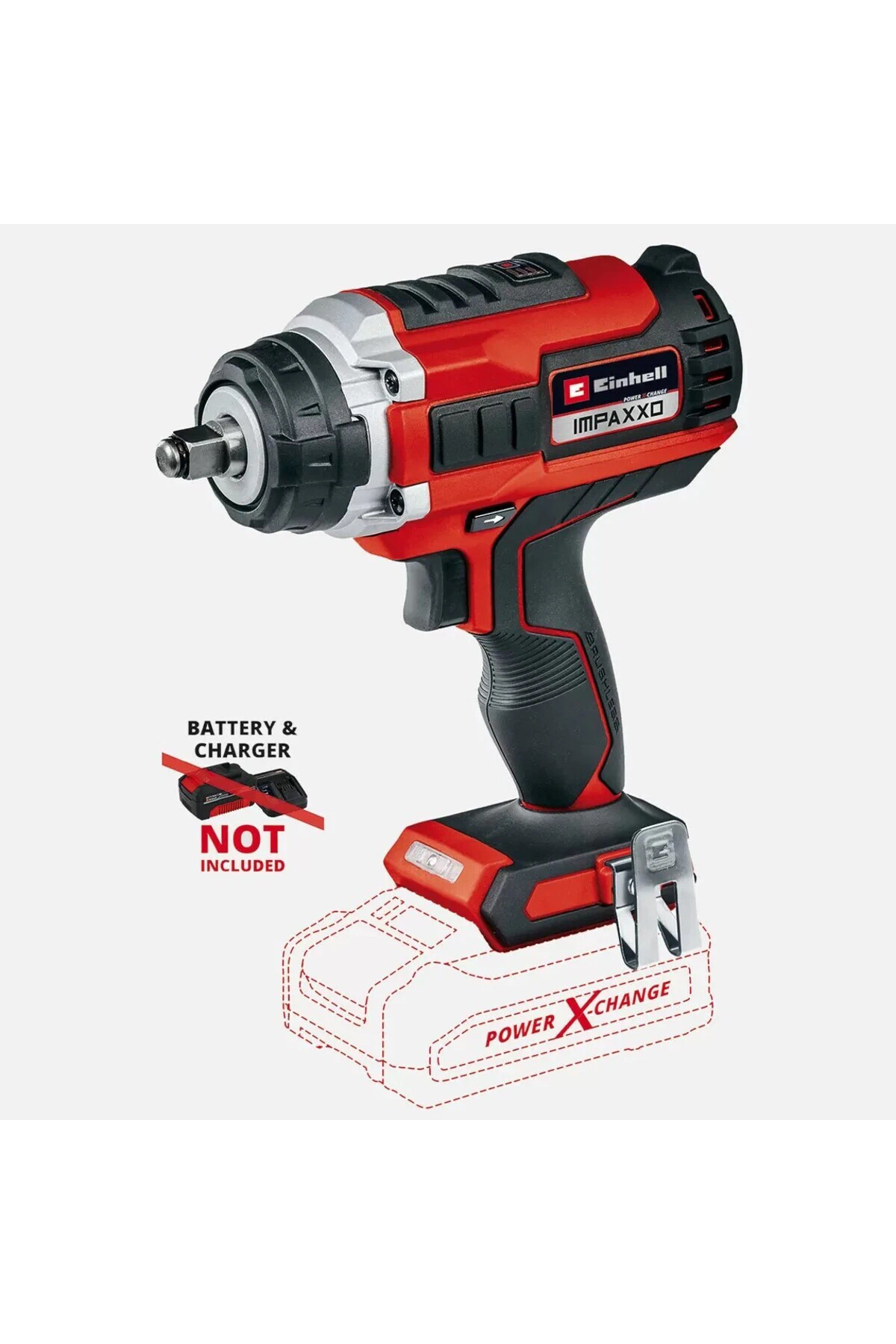 Impaxxo 18/450 - Solo, Kömürsüz Akülü Darbeli Somun Sıkma - 4510070