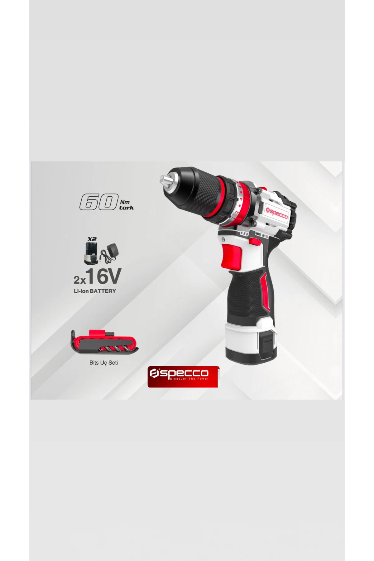 Akülü Darbeli Matkap & Vidalama 16v Sp16v-4016